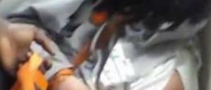 Ausschnitt aus dem Foltervideo 