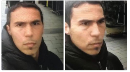 Fahndungsfoto der türkischen Polizei von dem mutmaßlichen Attentäter 