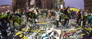 Ein Jahr nach den Übergriffen feiert Köln das neue Jahr in einer Sicherheitszone.