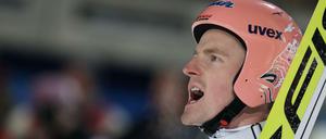 Schluss, Aus, vorbei. Für Severin Freund ist die Vierschanzentournee frühzeitig beendet.