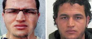 Die Bildkombo zeigt die vom Bundeskriminalamt veröffentlichten Fahndungsfotos.
