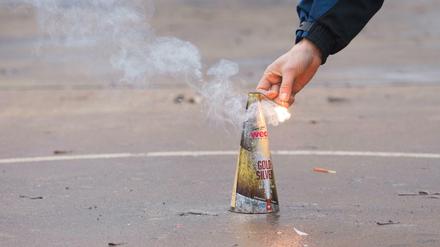 Ein sicherer Umgang mit Feuerwerk ist wichtig.