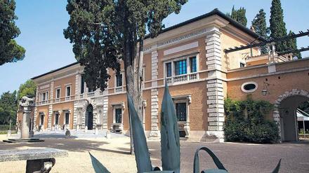 Ein Bauherr aus Berlin. Der Stil der Villa Massimo ist nicht italienisch, sondern zeigt eher die deutsche Vorstellung Italiens. 