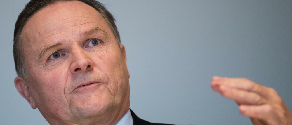 Der Berliner AfD-Fraktionschef Georg Pazderski hält die Sicherheitslage in der Stadt für mangelhaft.