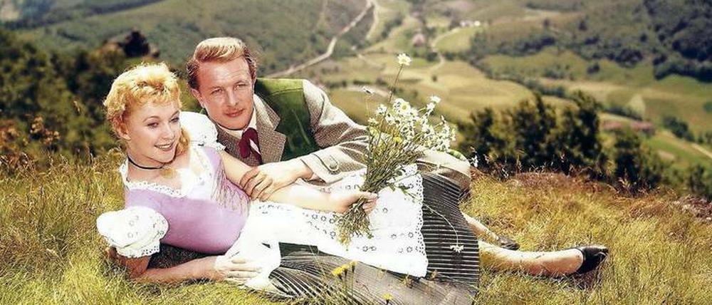 Schwarzwaldliebe. Christine Görner und Rudolf Lenz in „Mein Mädchen ist ein Postillion“ von Rudolf Schündler aus dem Jahr 1958.