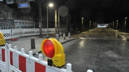 Drunter durch. Der Gleimtunnel besteht aus mehreren Brücken, über die einst Bahngleise führten.
