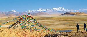 Weite Steppen. Das Hochland von Tibet war bereits vor 7400 Jahren besiedelt.