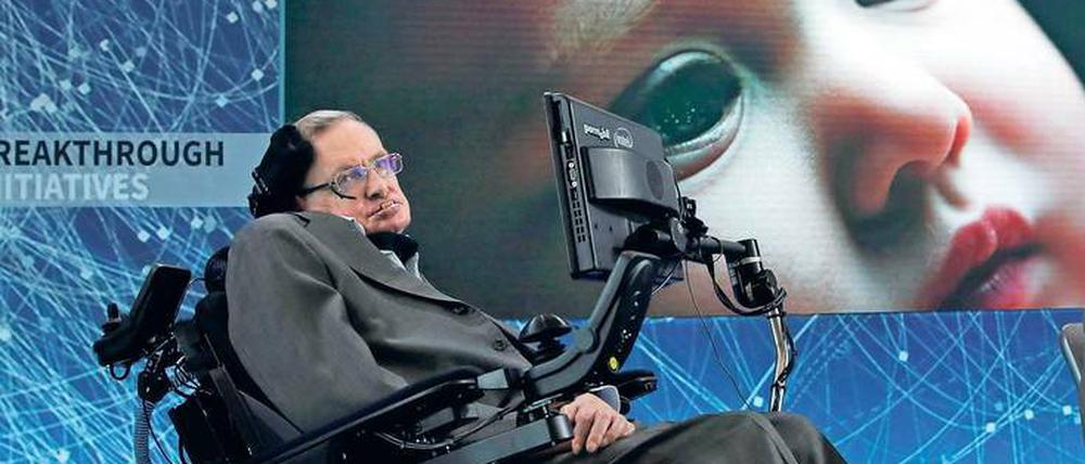 Zu den Sternen schauen. Das Universum fasziniert Stephen Hawking.