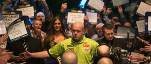 Michael van Gerwen ist momentan der größte Star der Darts-Szene.