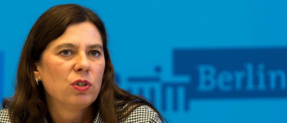 Bildungssenatorin Sandra Scheeres möchte die Gesellschaften nicht im eigenen Hause, sondern in der Bauverwaltung ansiedeln.