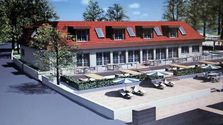 So soll sich das Fährhaus künftig den Gästen präsentieren.