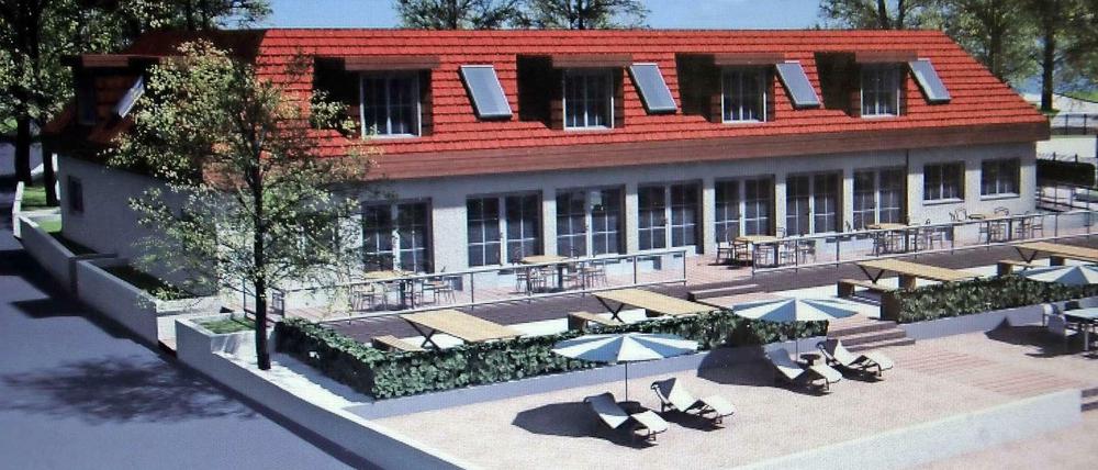 So soll sich das Fährhaus künftig den Gästen präsentieren.