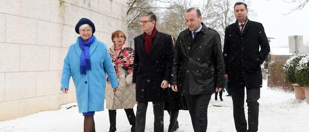  Die CSU-Landesgruppe beschäftigte sich auf der Klausurtagung in Seeon auch mit dem Thema Obergrenze für Flüchtlinge.