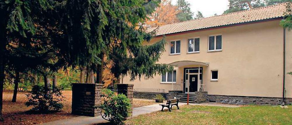 In diesem Haus in der Waldsiedlung Wandlitz lebte DDR-Staats- und Parteichef Erich Honecker bis zu seiner Entmachtung. 