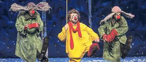 Slava und seine Clowns ziehen das Publikum mit ganz eigenen Mitteln in ihren Bann.