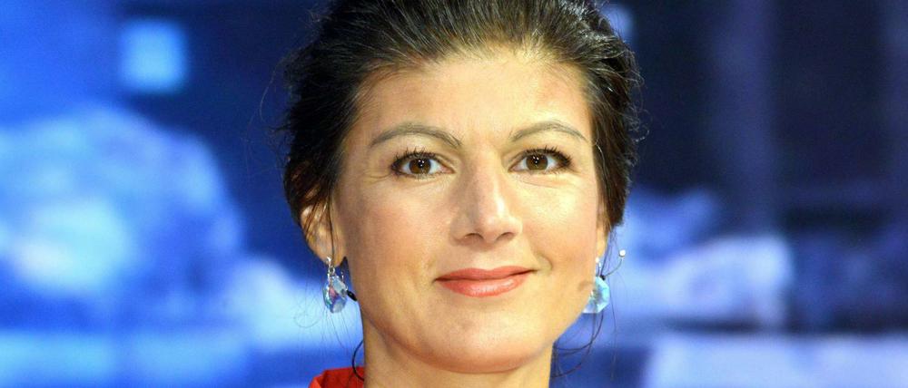 Spitzt zu und eckt an: Sahra Wagenknecht, Vorsitzende der Linksfraktion und Spitzenkandidatin ihrer Partei bei der Bundestagswahl