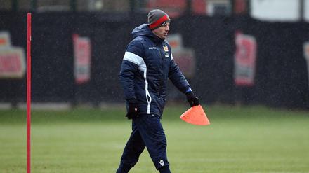 Hütchenaufsteller: Trainer Jens Keller überzeugte mit Union in der Hinrunde.