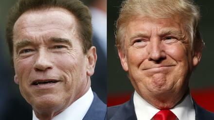Arnold Schwarzenegger, Donald Trump.