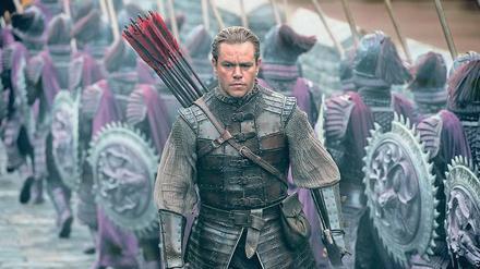 Völkerverständigung. Zhang Yimou schickt Matt Damon an die Front. 