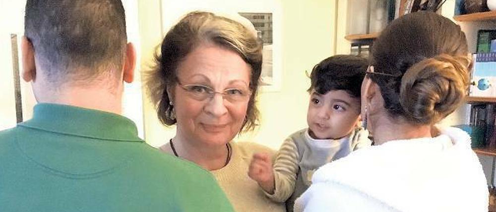 Kerstin S. nahm die iranische Flüchtlingsfamilie bei sich auf und verhalf ihr zu einer Wohnung.