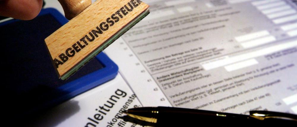 Bleibt die Regelung zur Abgeltungssteuer?