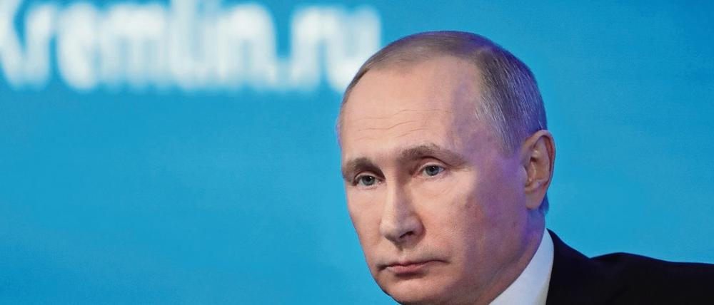 Der russische Präsident Wladimir Putin. 