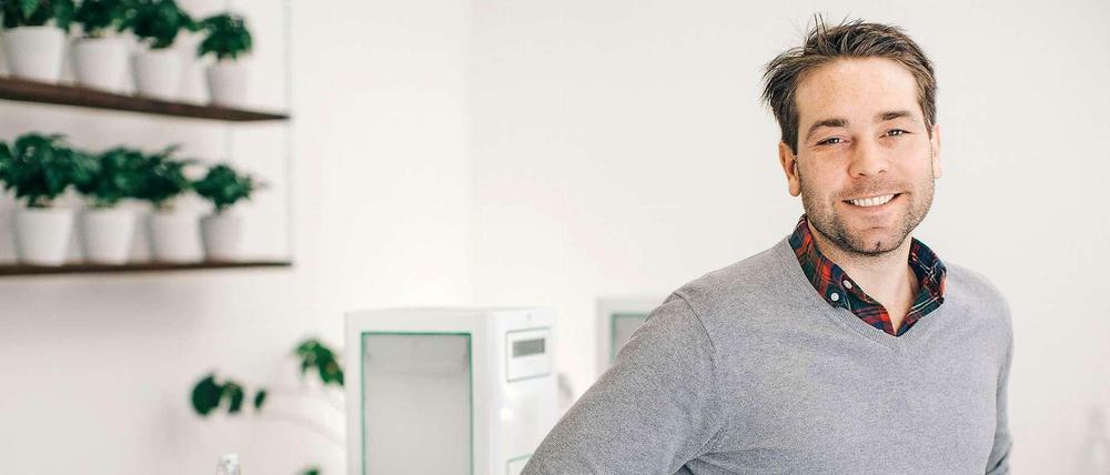 Bonaverde-Gründer Hans Stier will das Kaffeekochen revolutionieren.