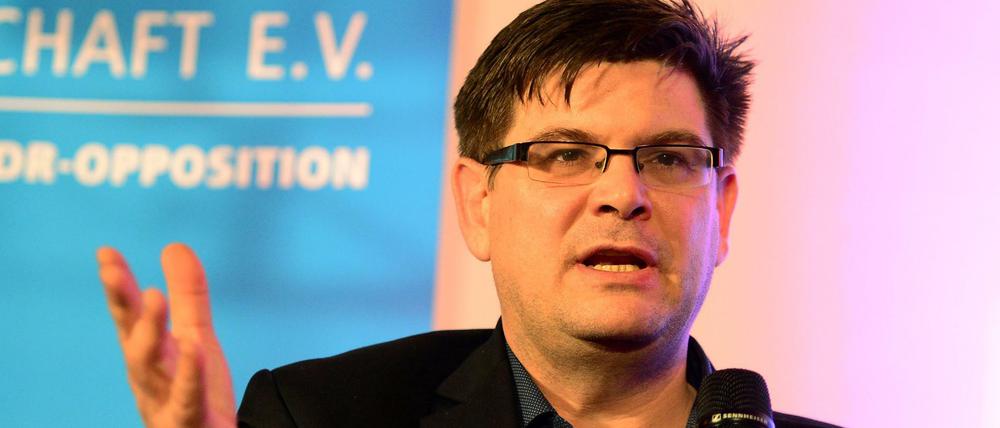 Der Linken-Politiker und Bau-Staatssekretär Andrej Holm konnte am Freitagabend keineswegs alle Fragen zu seiner Stasi-Vergangenheit ausräumen.