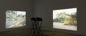 Installationsansicht des Projekts "Site Displacement" von 2007.