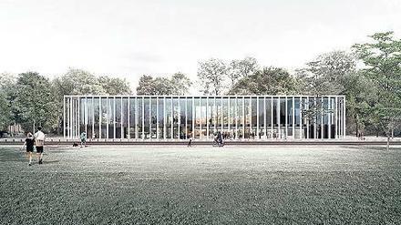 Das neue Besucherzentrum des Bundestages spaltet die Betrachter.