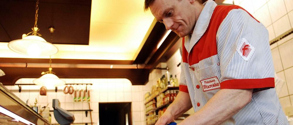 Fleischer Jörg Staroske ist seit 1986 Meister. Vor ihm war sein Vater Chef in dem Berliner Geschäft. 