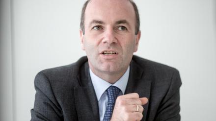 EVP-Fraktionschef Manfred Weber (CSU).