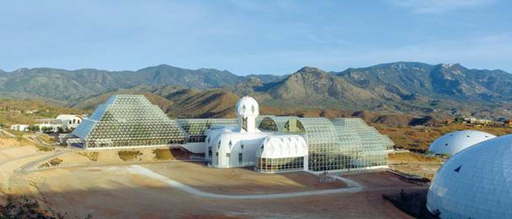 Das reale Vorbild des Boyle-Romans, die „Biosphäre 2“ in Arizona.