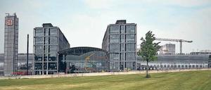 Im Legoland wird der Hauptbahnhof nachgebaut. Mit mehr als 400 000 Steinen. Die U-Bahnlinie 5 verkehrt hier bereits zwischen Alexanderplatz und Brandenburger Tor.