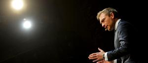 Der Bundesvorsitzende der FDP, Christian Lindner, beim Dreikönigstreffen.