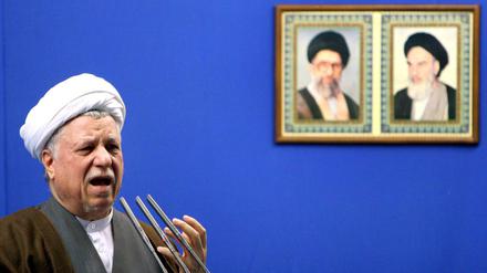 Irans ehemaliger Präsident Akbar Haschemi Rafsandschani, hier 2006 aufgenommen in Teheran, ist im Alter von 82 Jahren gestorben.