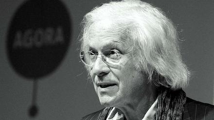 Autor und Filmemacher Klaus Voswinckel bei der Frankfurter Buchmesse 2015.