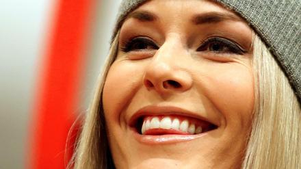 Lindsey Vonn ist zurück - und verkündet das auch intensiv.
