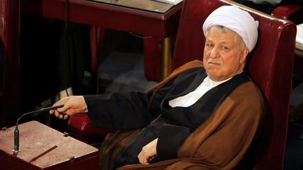 Akbar Haschemi Rafsandschani im Jahr 2013. Der ehemalige iranische Präsident ist im Alter von 82 Jahren gestorben. 