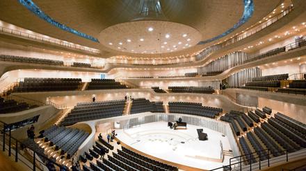 Der Große Saal der Elbphilharmonie in Hamburg.