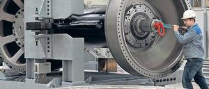 Runde Sache. Die deutsche Industrie ist ausgelastet, die Aussichten bleiben gut. 