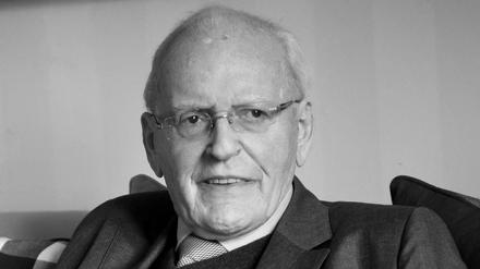 Alt-Bundespräsident Roman Herzog, aufgenommen im März 2015 auf der Götzenburg in Jagsthausen (Baden-Württemberg).