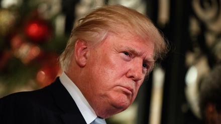 Hat Moskau etwas gegen ihn in der Hand: Der designierte Präsident der USA, Donald Trump.