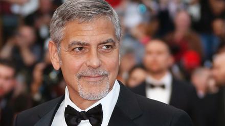 Der Schauspieler George Clooney unterstützt seine Kollegin Meryl Streep, die bei den Golden Globes eine Rede gegen Trump hielt