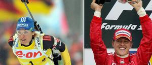 Magdalena Neuner und Michael Schumacher sind die Mitglieder 103 und 104 der "Hall of Fame".
