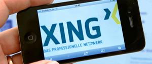 Im Gerede: das Karrierenetzwerk Xing.
