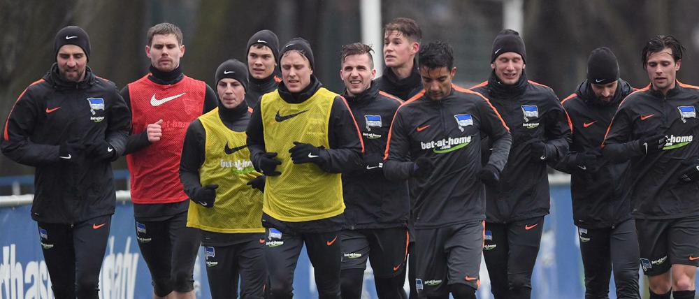 Einigkeit in der Gruppe. Die Profis von Hertha BSC haben sich auf das Saisonziel Europapokal-Teilnahme verständigt.