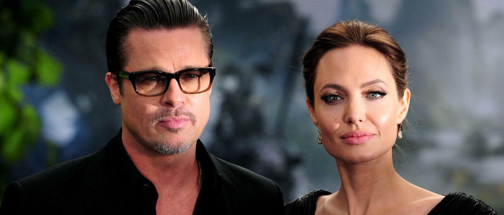 Ein Bild aus gemeinsamen Tagen von 2014: Angelina Jolie und Brad Pitt verkündeten im September ihre Trennung.