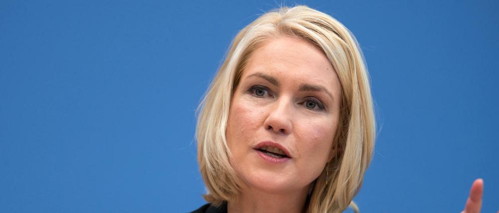 Die Bundesfamilienministerin Manuela Schwesig (SPD).