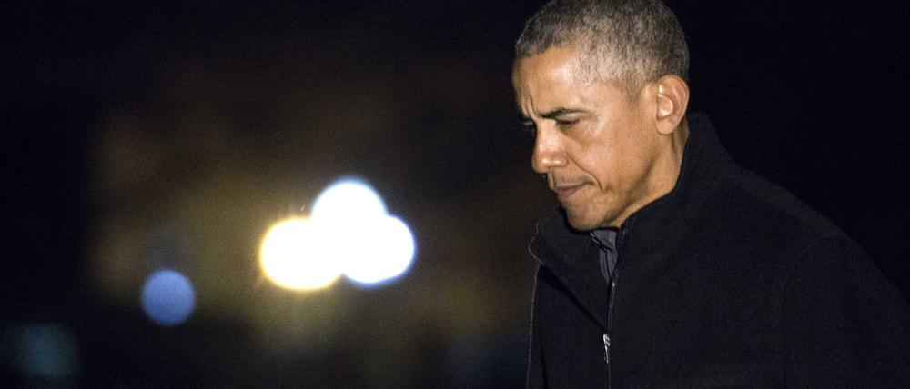 Barack Obama muss fürchten, dass sein Nachfolger einen Großteil dessen, was der scheidende US-Präsident erreicht hat, schleift.